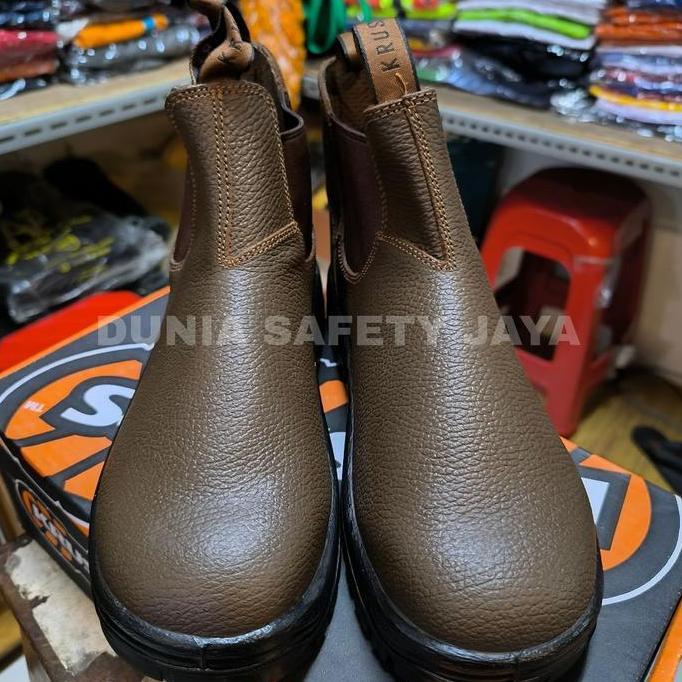 Safety shoes KRUSHERS NEVADA BROWN - KRUSHERS NEVADA - NEVADA WARNA COKELAT - KRUSHERS
