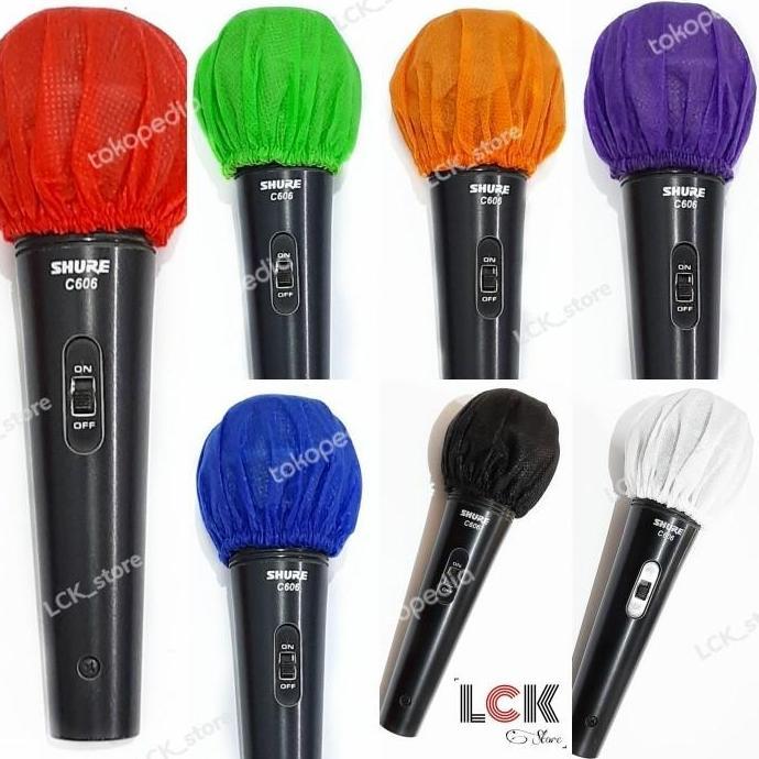 Vocale- Sarung Pelindung Mic 20Pc /Penutup Kepala Mic /Microphone /Mikrofon/Karaoke