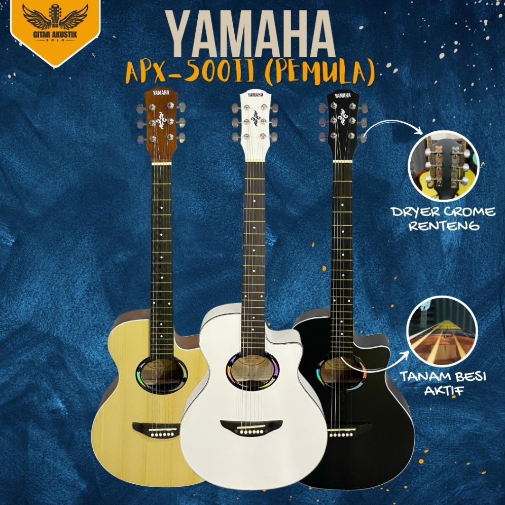 NOVELLEAMARKET GITAR YAMAHHA APX CUSTOM TANAM BESI / GITAR YAMAHA PEMULA BERKUALITAS