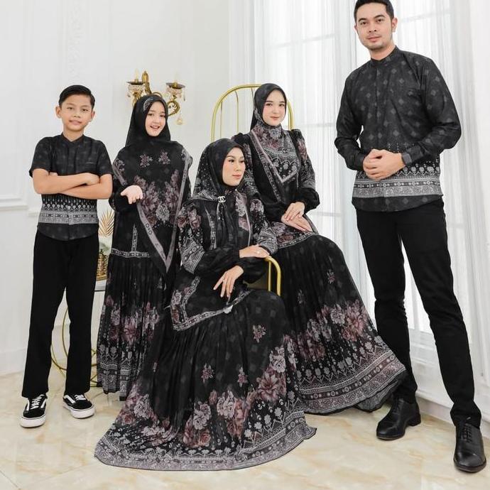 GAMIS COUPLE FAMILY TERBARU INAYAH SERIES BY AC ORINAL GAMIS SYARI IBU DAN ANAK COUPLE FAMILY MURAH
