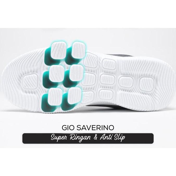 Gio Saverino Sepatu Casual Pria Slip On Tapak Lentur Anti Slip Tom