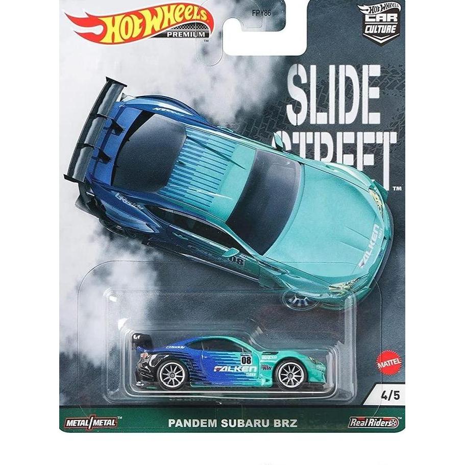 1/64 PANDEM SUBARU BRZ HOTWHEELS SLIDE STREET HOT WHEELS DIECAST