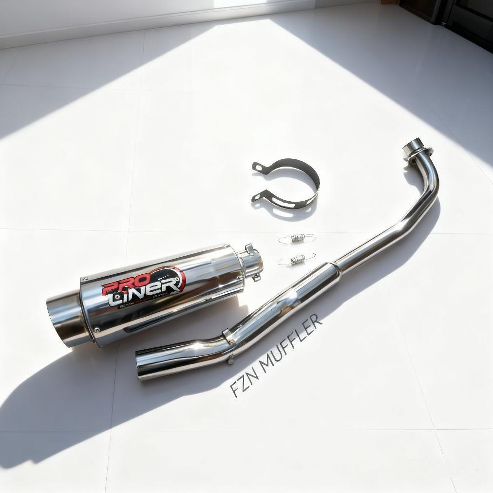 SELVARASTORE KNALPOT RACING PROLINER SUPRA X 125 JUPITER Z VEGA REVO ABSOLUTE KARISMA SMASH GRAND AS