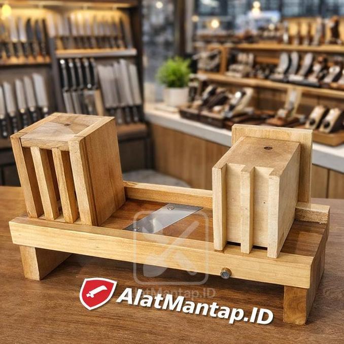 Alat Serut Kacang Kayu Jati AlatMantap.ID Manual Tajam Untuk Topping Kue Dan Martabak Manis Premium
