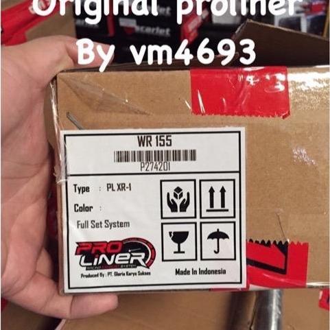 Knalpot racing wr155 original proliner knalpot racing yamaha wr155 Original