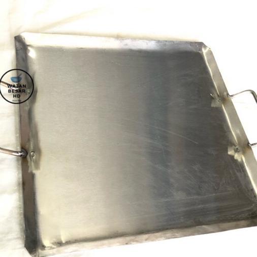Wajan Sosis Roti Bakar Stainless Steel 30X40 Cm