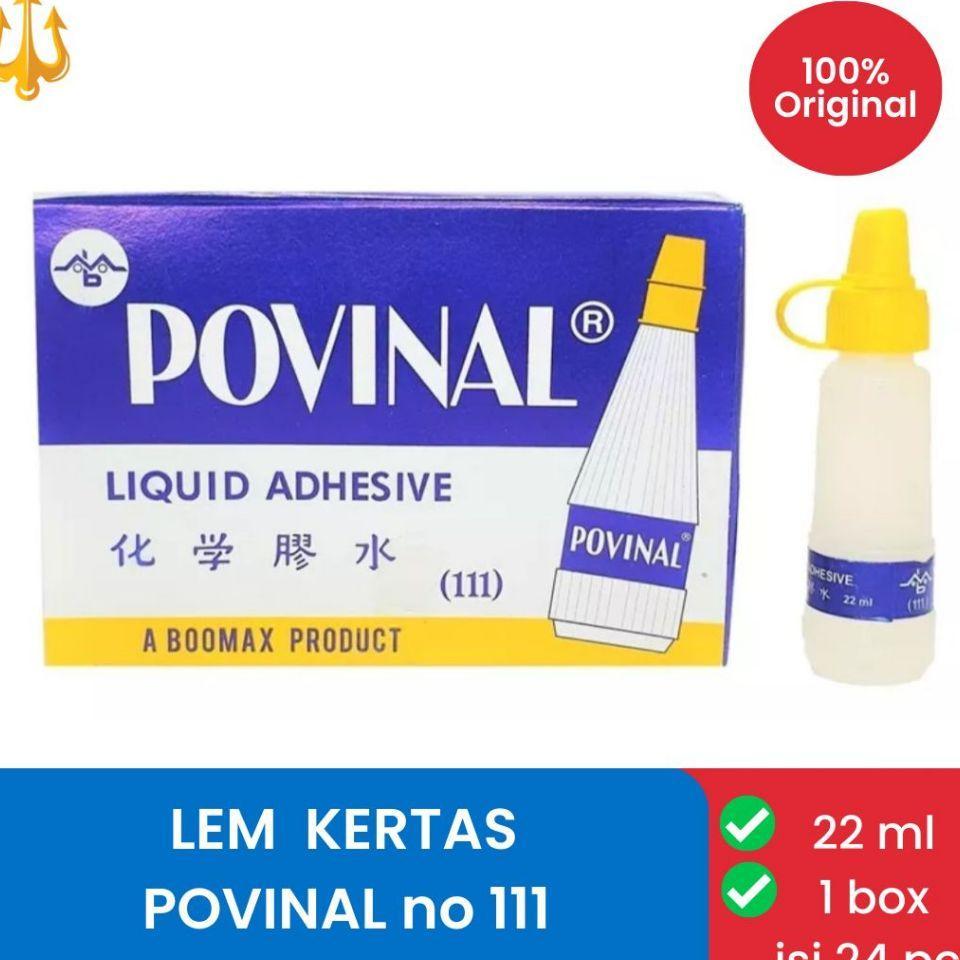Lem Povinal / Lem Kertas / Lem Povinal 111 22 Ml / Lem Povinal 112 75Ml