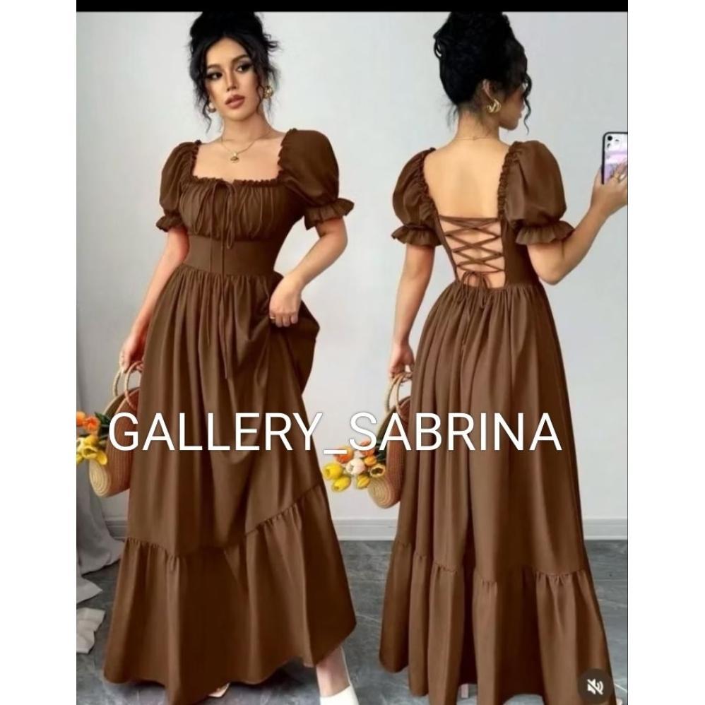 BEST SELLER DRESS MODERN VINTAGE / DRESS PRANCIS ALA KERAJAAN BAJU PANJANG WANITA GAUN PESTA