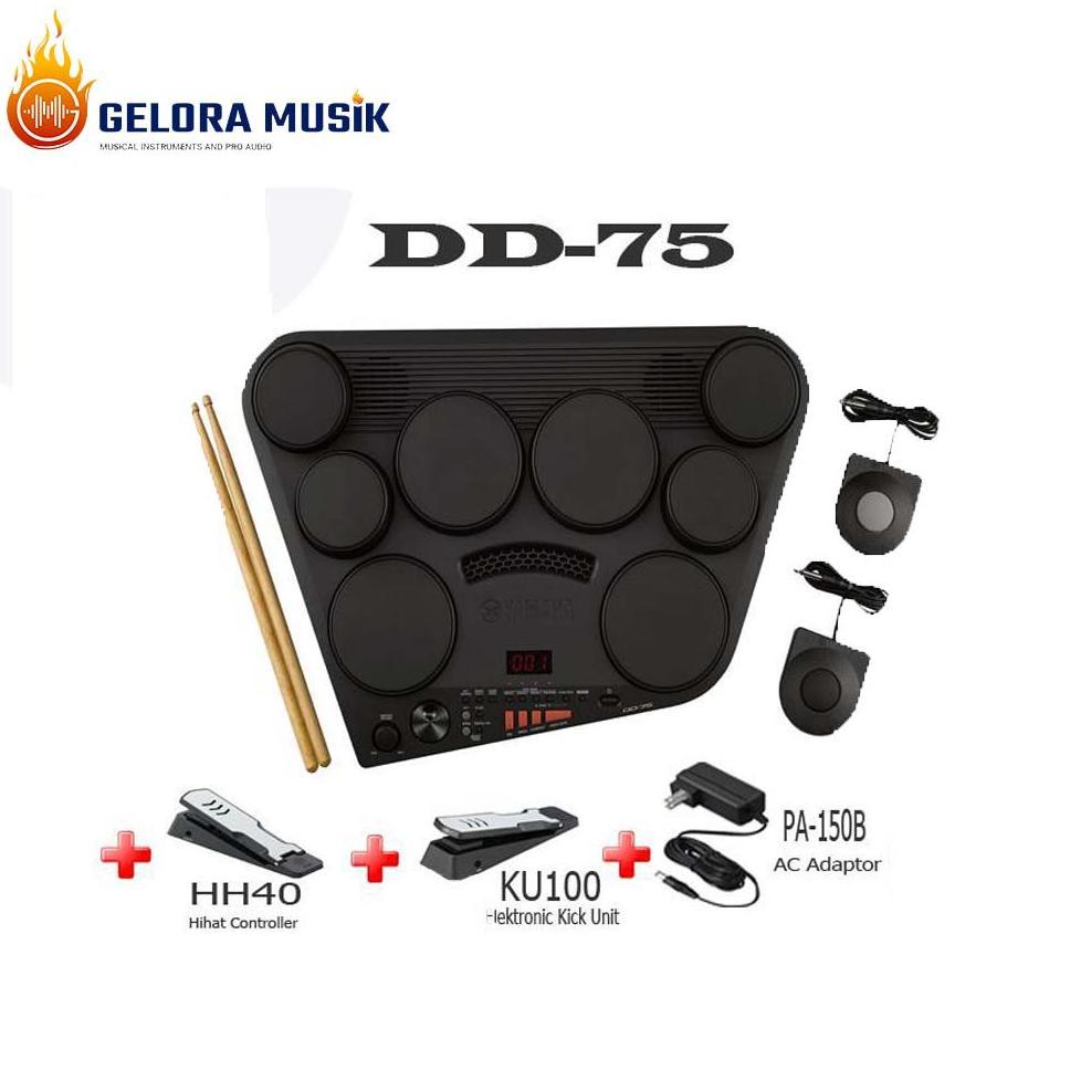 Drum Elektrik Portable Yamaha DD-75