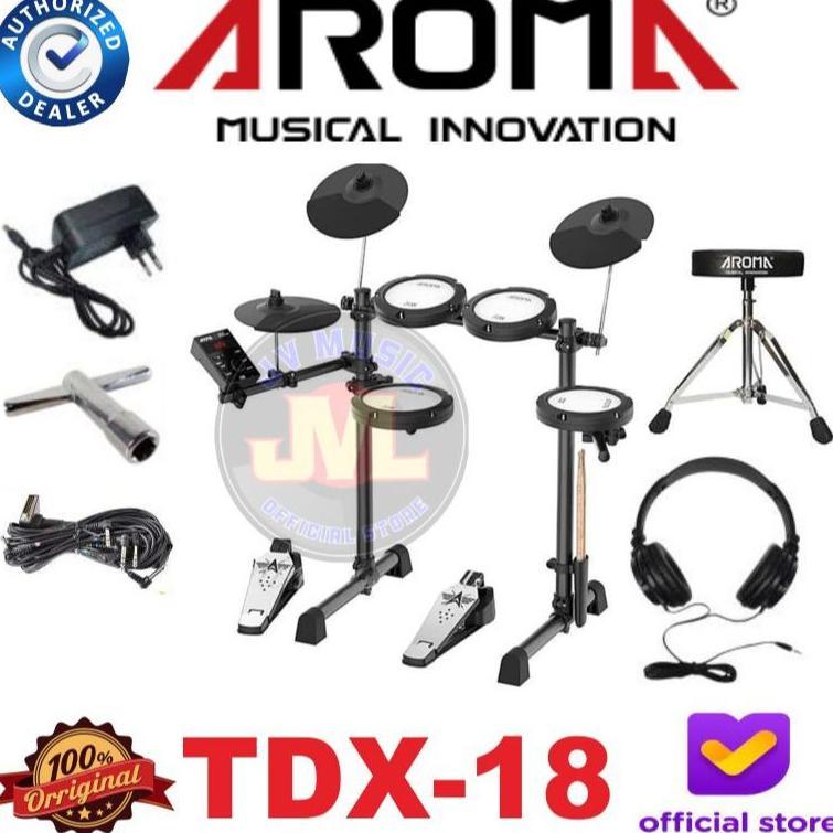 Aroma TDX-18 Drum Elektrik Aroma TDX18 Paket Drum Elektrik
