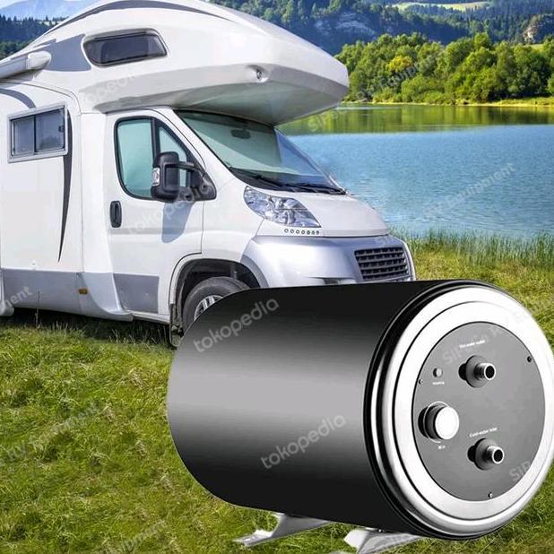 NEW WATER HEATER CAMPING ,RV ,MOTORHOME, CAMPERVAN DC 12 VOLT ORI