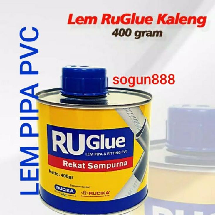 Lem Pipa Pvc Ruglue. Lem Pipa. Lem Pvc Kaleng.