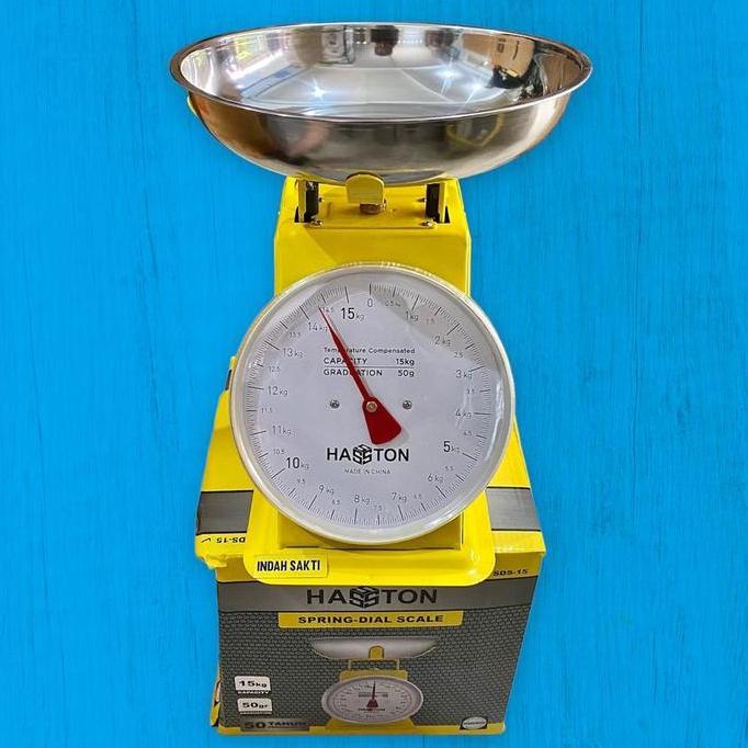 TERMURAH - TIMBANGAN DUDUK JARUM 15 KG HASSTON TIMBANGAN DUDUK ANALOG 15KG