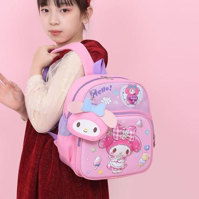 NEW VFT831 - TAS RANSEL ANAK TK TAS RANSEL ANAK PAUD TAS RANSEL ANAK SEKOLAH KEKINIAN FASHION TERBAR