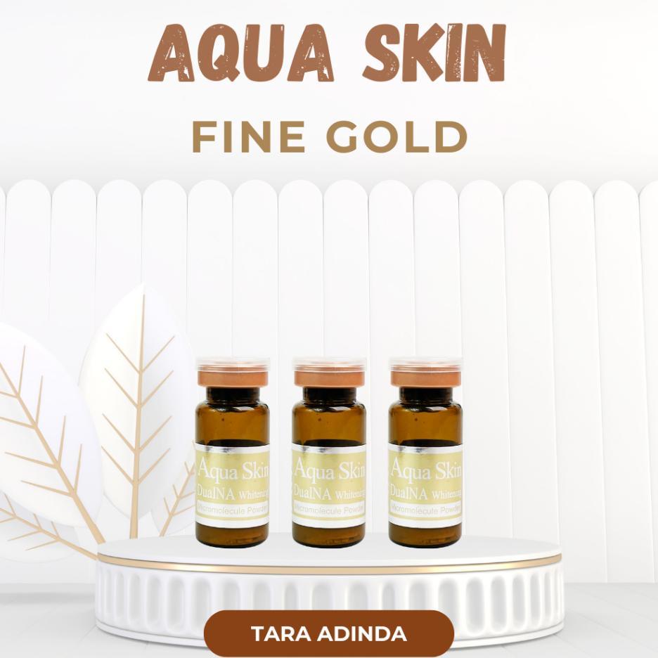Aqua Skin Fine Gold Vitamin Ecer 3 Vial Original