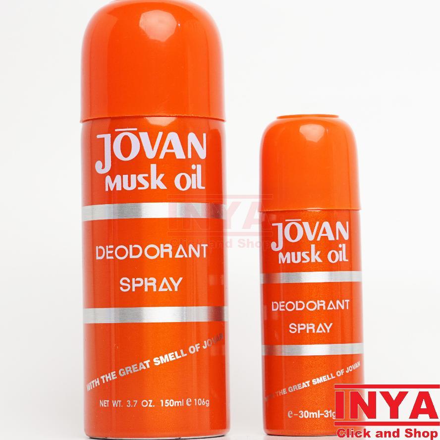 Jovan Musk Oil Deodorant Perfume Spray