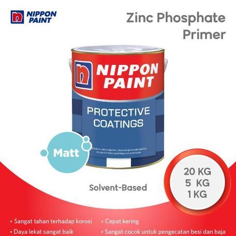 BEBAS ONGKIR - Cat Besi Anti Karat Nippon Paint Meni Besi 5kg