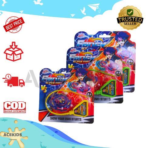 Mainan Anak Gangsing Fancy Gangsing Putar Mainan Gasing Plastik