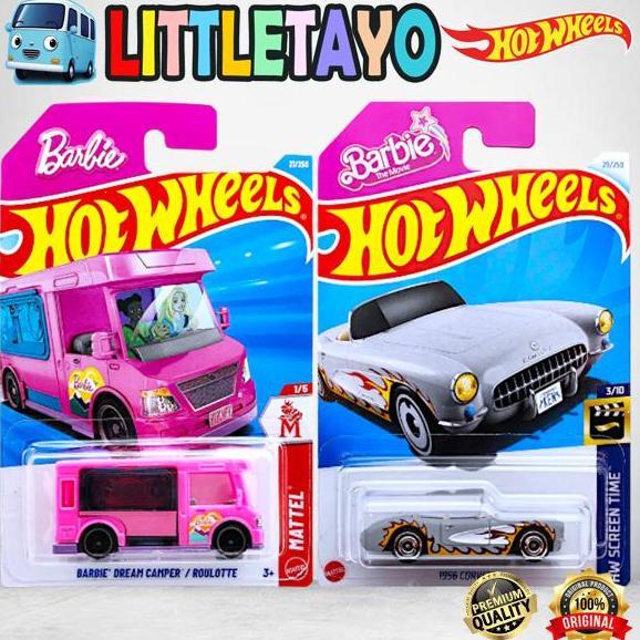 HOTWHEELS BARBIE EXTRA MOBIL BARBIE SPORT SEDAN TOONED DREAM CAMPER New