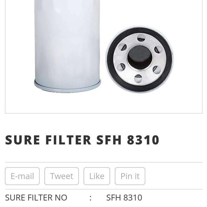 Filter Sure Sfh8310 1A8115-48310 Terbatas