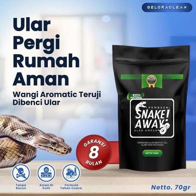 EVANSANJAYA78 - SNAKE AWAY RACUN PEMBASMI ULAR PENGUSIR ULAR RACUN UMPAN BERBENTUK MAKANAN BASMI ULA