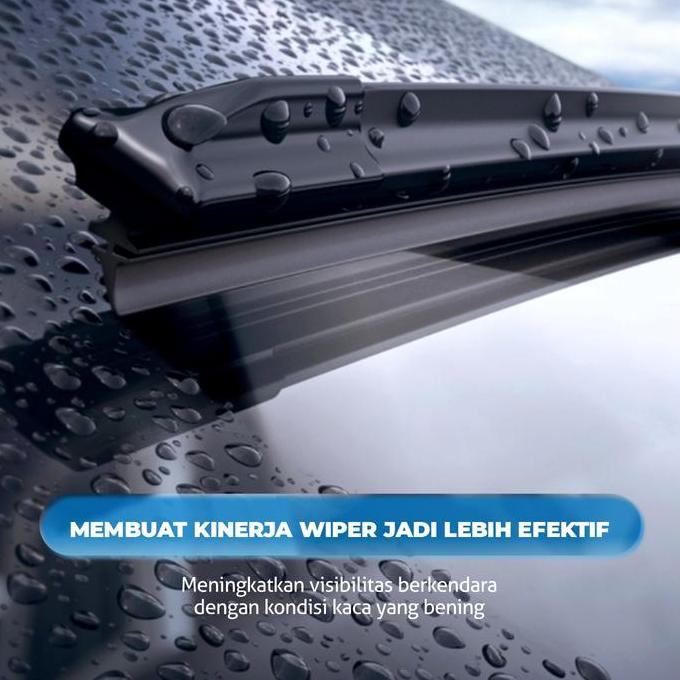 Zerone Japan Wiper Formula 500 ml - Cairan Khusus Membersihkan Kaca Mobil Mencegah Pasir Mempermudah