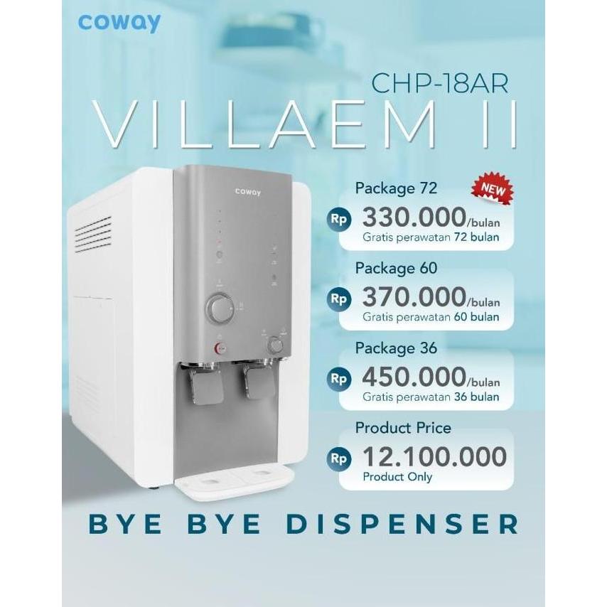 Coway Villaem Ii 2 Dispenser Ro Pemurni Air Minum Water Purifier Langganan Kontrak Baru