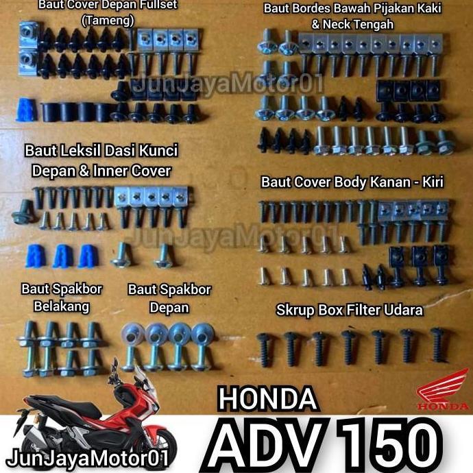 BAUT FULLSET BODY BODI HONDA ADV 150 MURAH