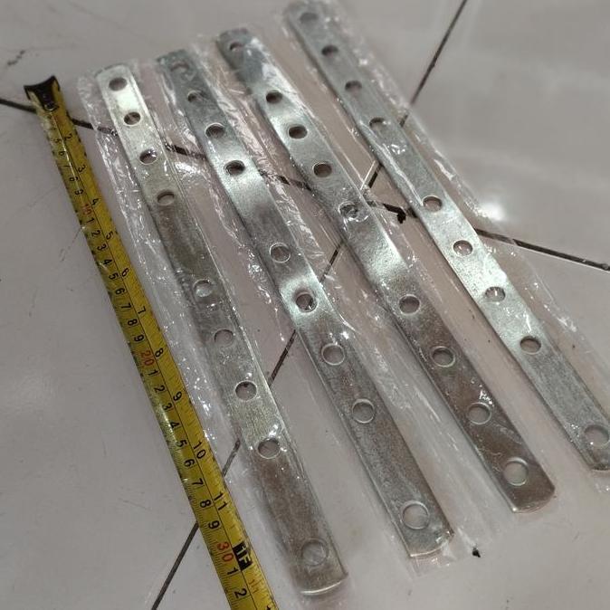 PLAT BESI STRIP TEBAL CHROME PROMO