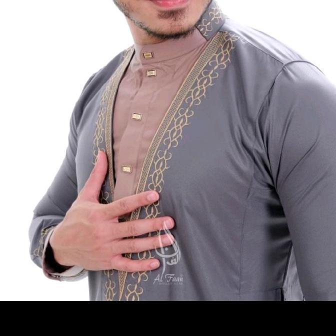 jubah slimfit king Salman jubah pria slimfit gamis jubah pria muslim
