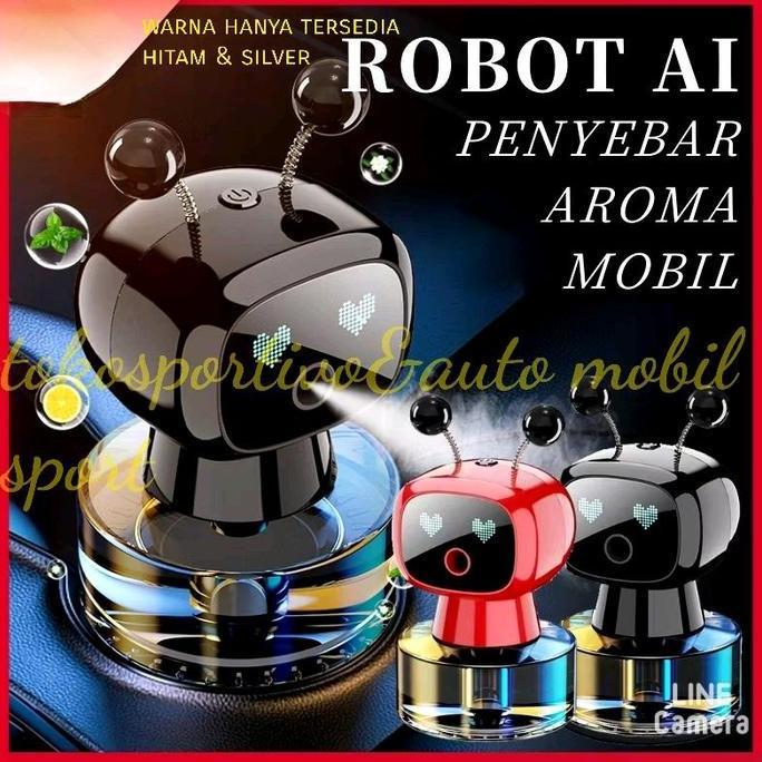 PARFUM MOBIL AI ROBOT PAJANGAN DASBOARD MOBIL AI ROBOT PEWANGI MURAH