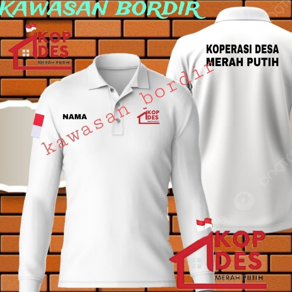 Diskon Terbaru Polo Shirt Koperasi Merah Putih Seragam Koperasi Merah Putih Kaos Koperasi Merah Puti
