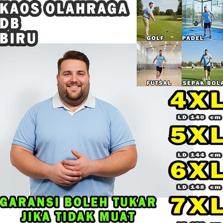 kaos baju olahraga dry fit drifit bola futsal padel golf tennis running badminton jersey gym polo t 