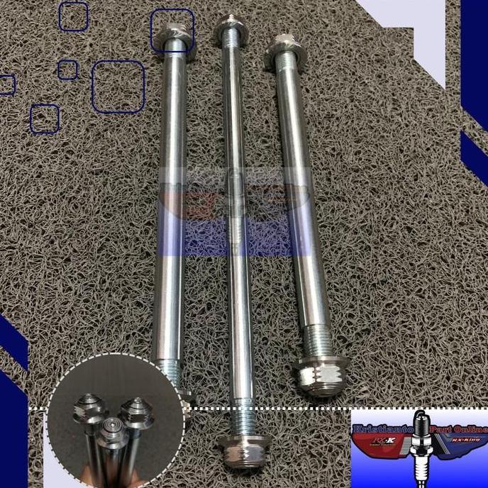 AS RODA DEPAN BELAKANG AS ARM CUSTOM BAUT STAINLESS  RXKING RX KING CUSTOM STAINLES FREE ONGKIR