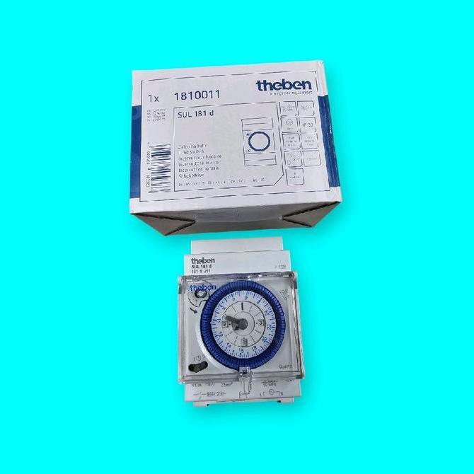 NEW timer theben SUL181d timer 24jam timer analog manual theben sul181d
