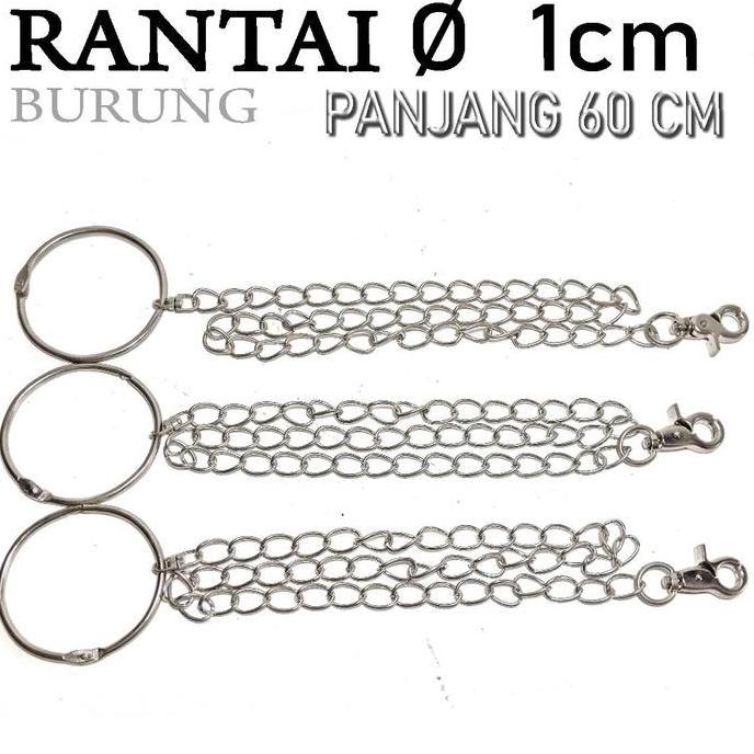 Dongmul- Rantai Rante Ring Borgol Kaki Burung Love Bird Betet Parkit Lovebird