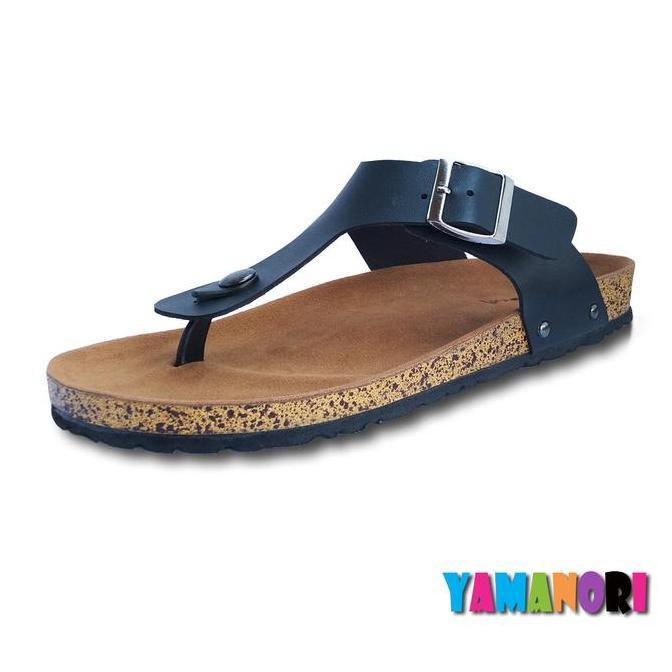 Kingg- Sandal Pria B Size Sendal Cowok Casual Jumbo Gesper Selop C