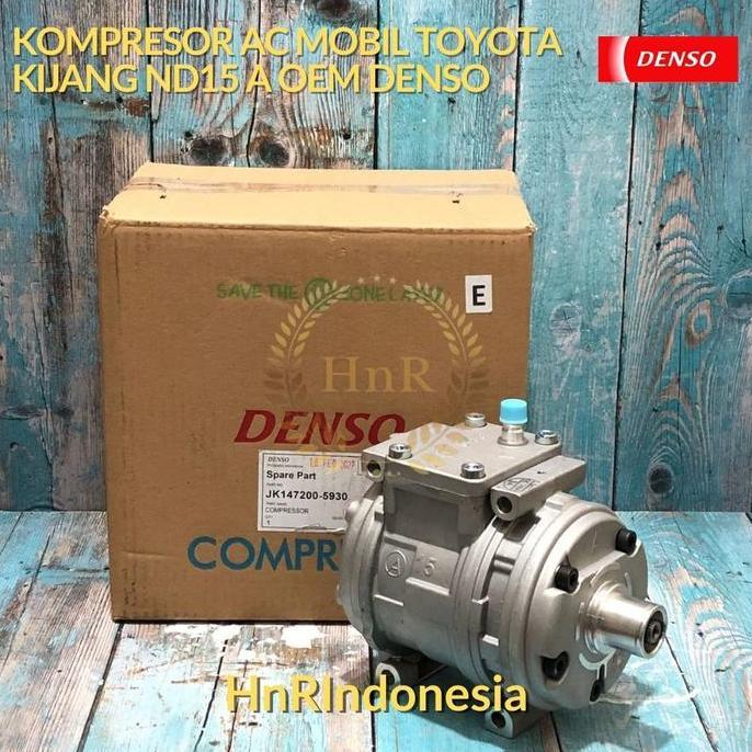 Kompresor Compresor Ac Mobil Toyota Kijang Kapsul Bensin Denso 15A