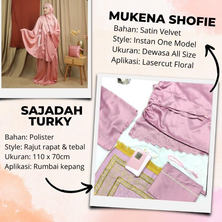Diskon Seserahan Alat Sholat Lengkap / Hampers Mukena Alquran Dan Sajadah Set / Gift Box Mukena Al Q