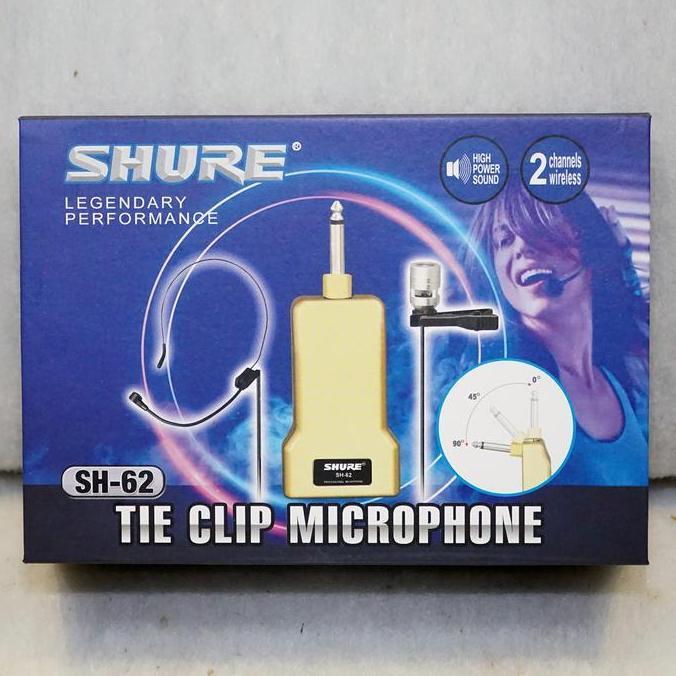 Mic Jepit Baju Sh-62 - Mic Bandol Condensor Sh 62 - Mic Jepit Colar