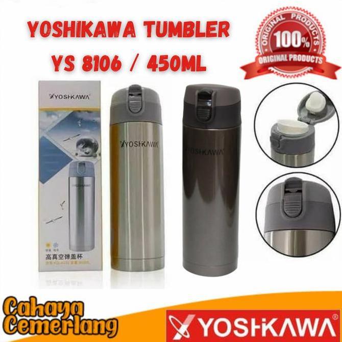 YOSHIKAWA KD 8106 TAMBLER 450ML TERMOS MINUM