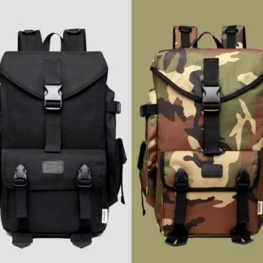 [ Sjb ] Tas Ransel / Tas Punggung Cowok / Tas Sekolah / Tas Ransel Outdoor / Tas Kado Hadiah / Tas S