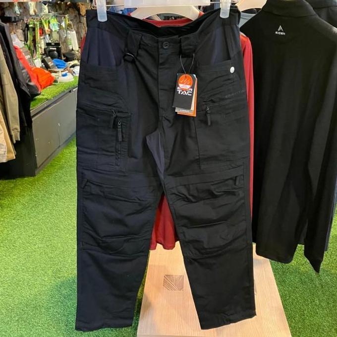 Eiger Tac Mens Multipocket Pants - Black