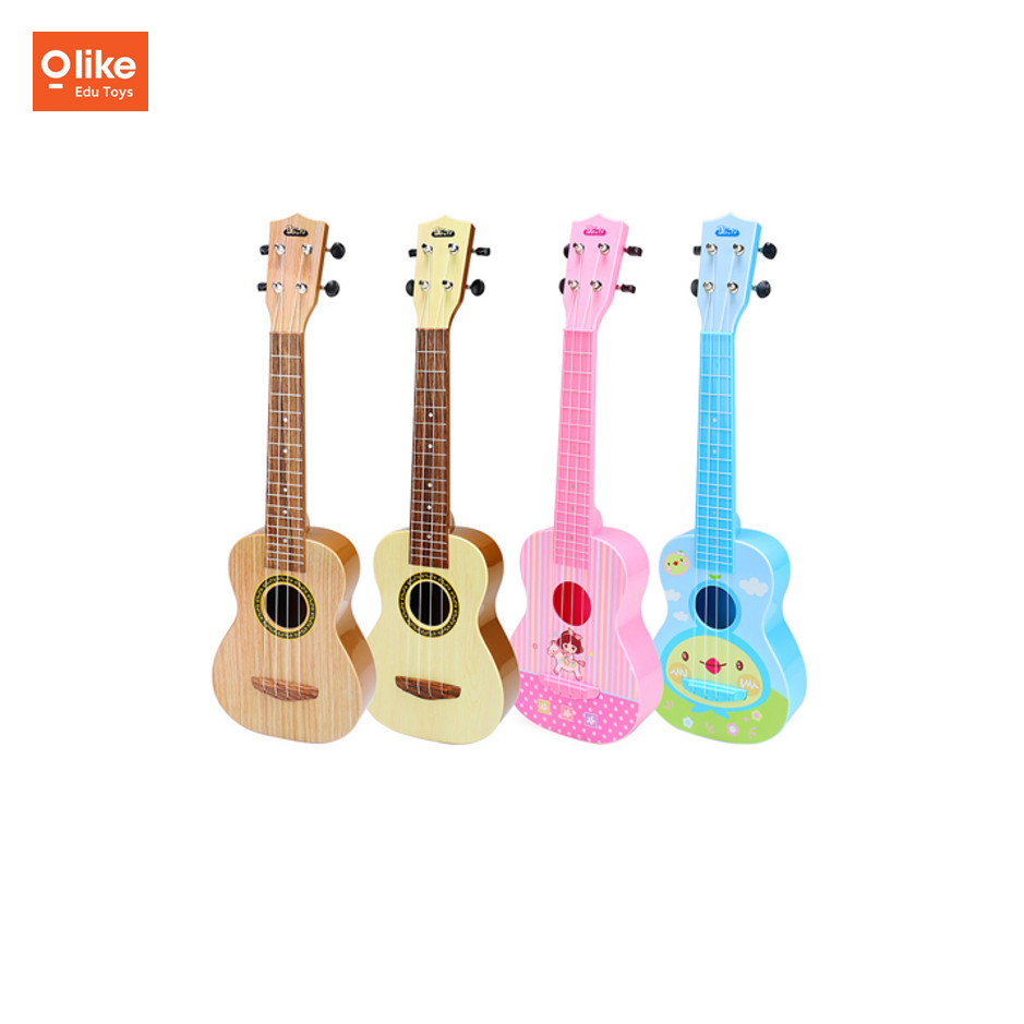 Olike Ukulele - Mainan Anak Ukulele Gitar - Musical Toys Kids Ukulele Gitar