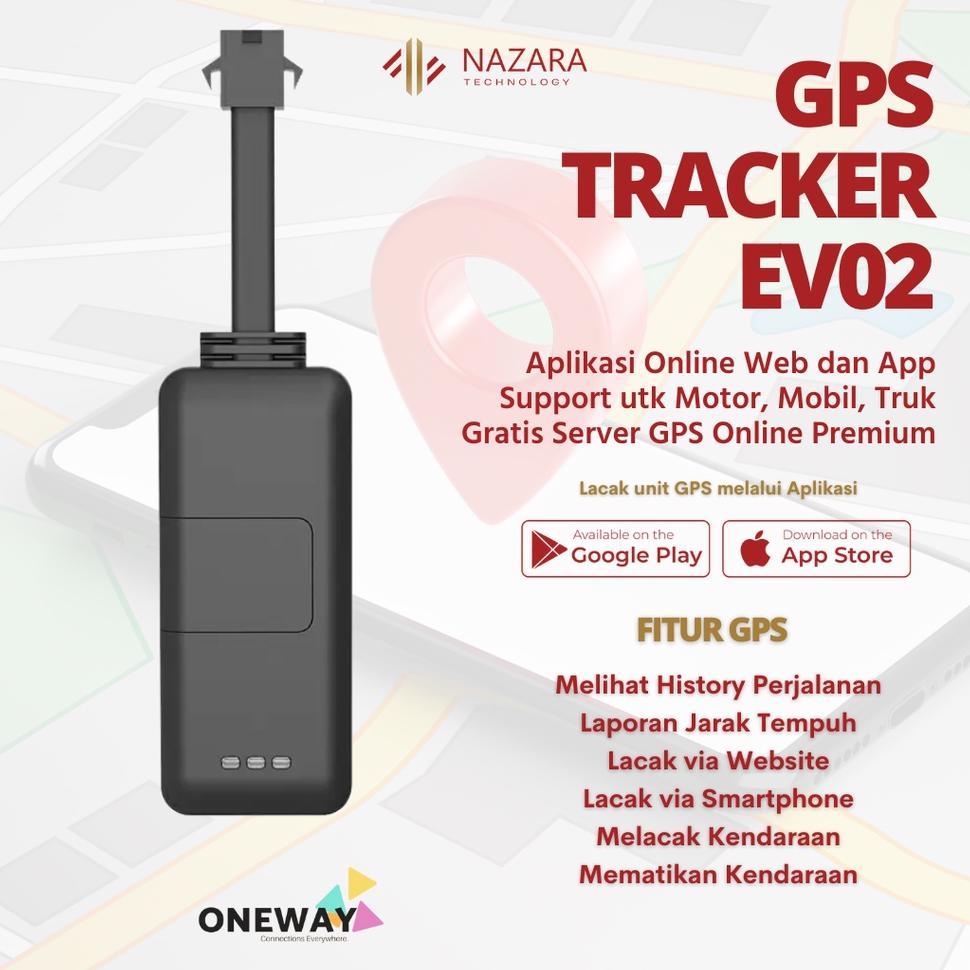 Gps Tracker Motor Mobil Oneway Ow-Ev02 Gratis Server Online Web, Android Dan Ios