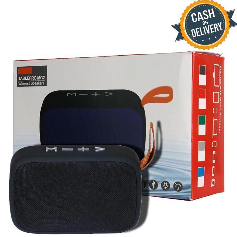 Tablepro Mg2 G2 Mini Speaker Portable Bluetooth Wireless Microsd Tf Fm Radio
