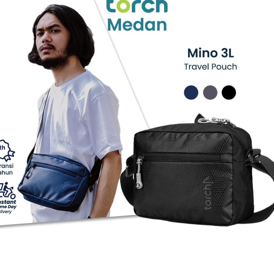 Torch Mino 3 Liter Tas Selempang Bahu Pria Wanita Anti Air