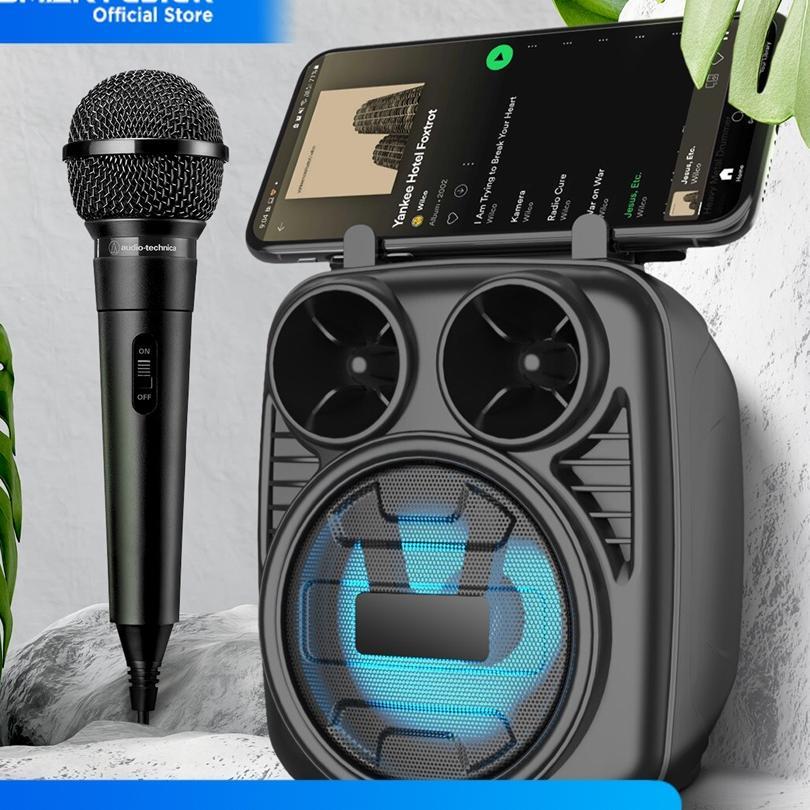 Speaker Portable Bluetooth Led 3 Inches Mobile Phone With Mic