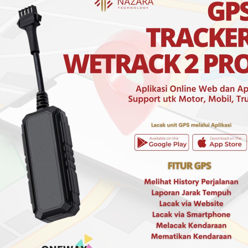Gps Tracker Motor Mobil Oneway Wetrack 2 Pro