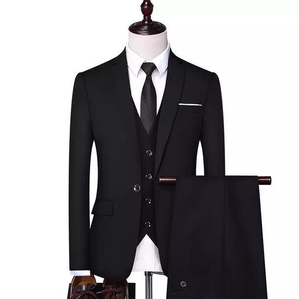 Free Ongkir Setelan Jas Celana & Rompi Pria High Quality Jas Pria Slim Fit / Jas Pria Formal / Jas P